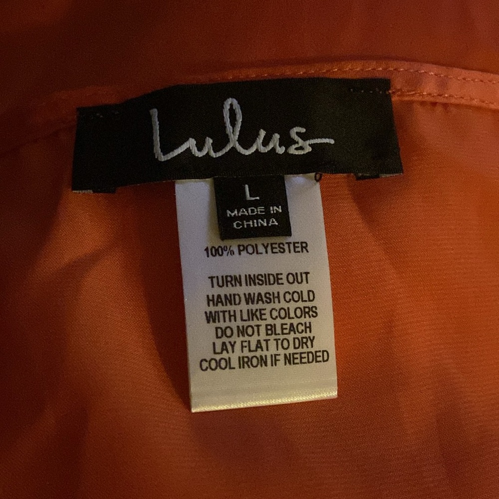 Lulus Tank, Salmon - Picture 3 of 7
